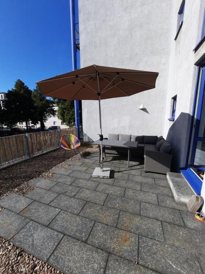 Fewo Mit "Dachterrasse" Im Blauen Palais Лайпциг Екстериор снимка